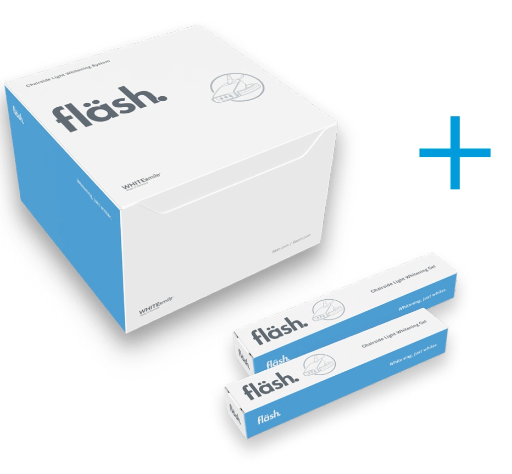 WHITEsmile fläsh chairside whitening kit